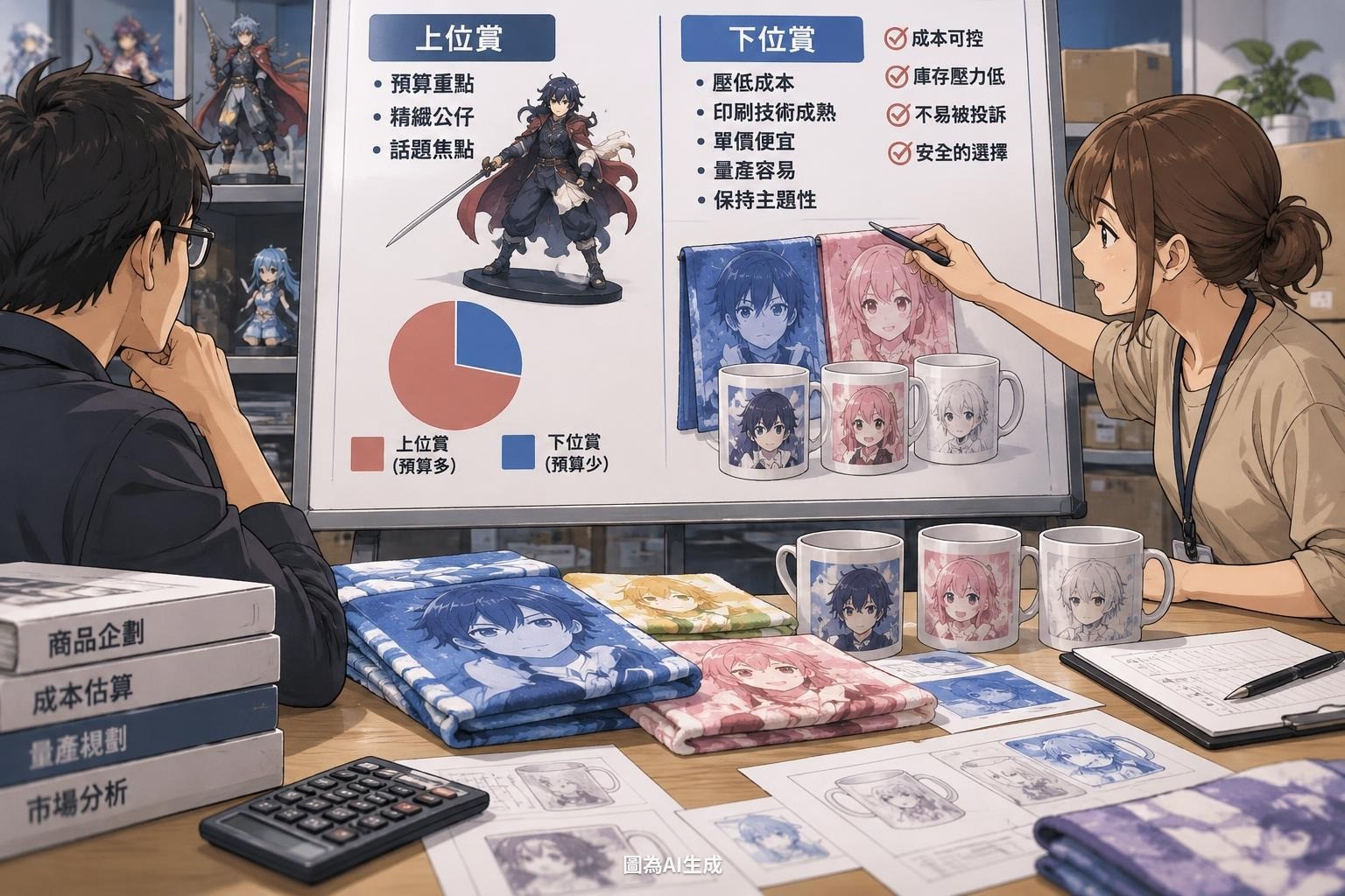 下位賞的成本盤算