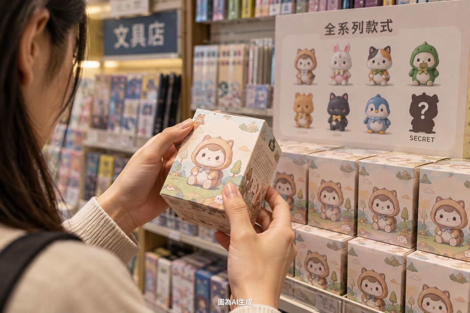 盒子外面真的什麼都看不出來
