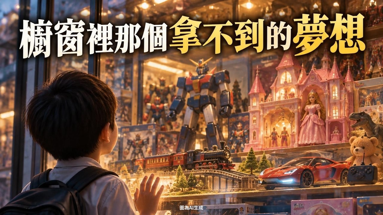 櫥窗裡那個拿不到的夢想