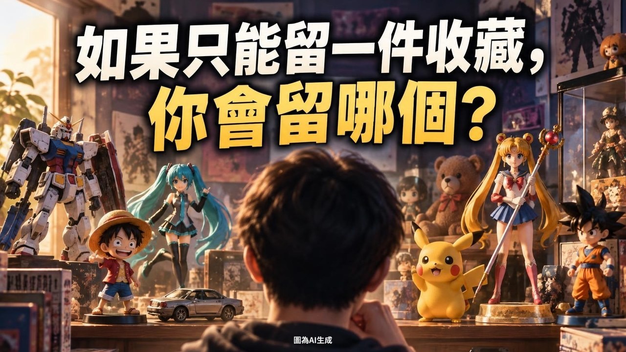 如果只能留一件收藏，你會留哪個？