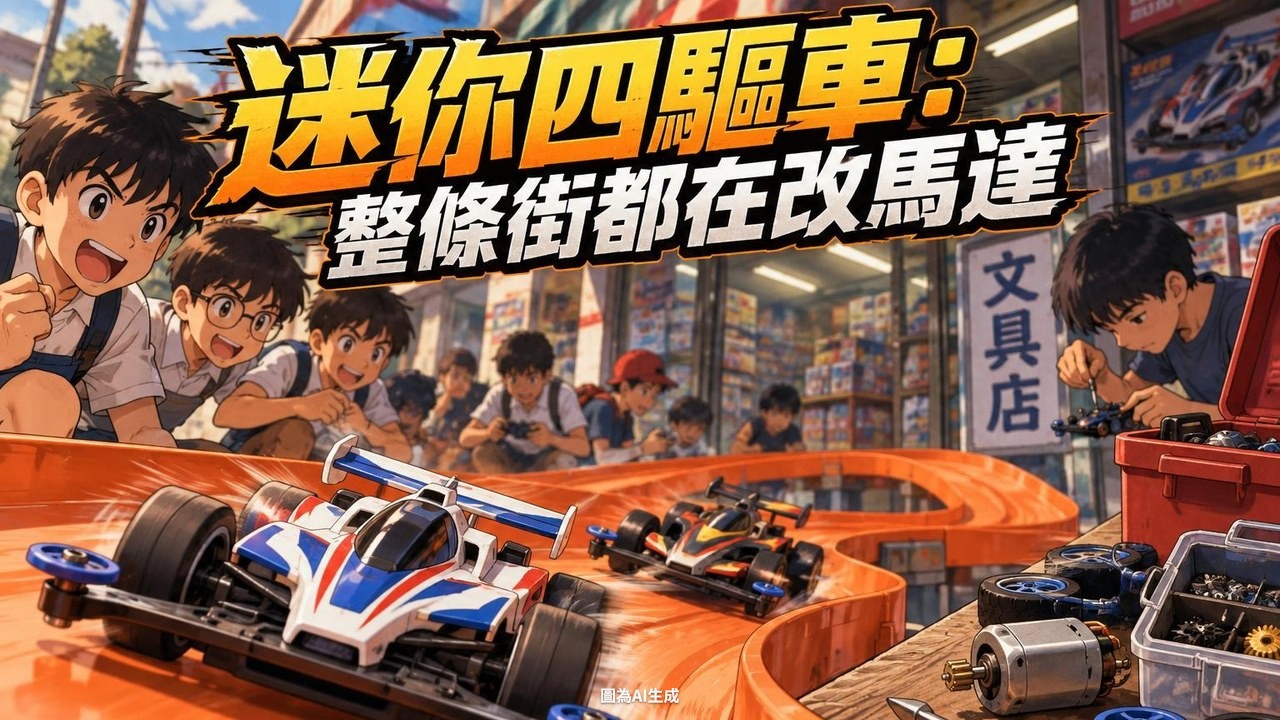迷你四驅車:整條街都在改馬達
