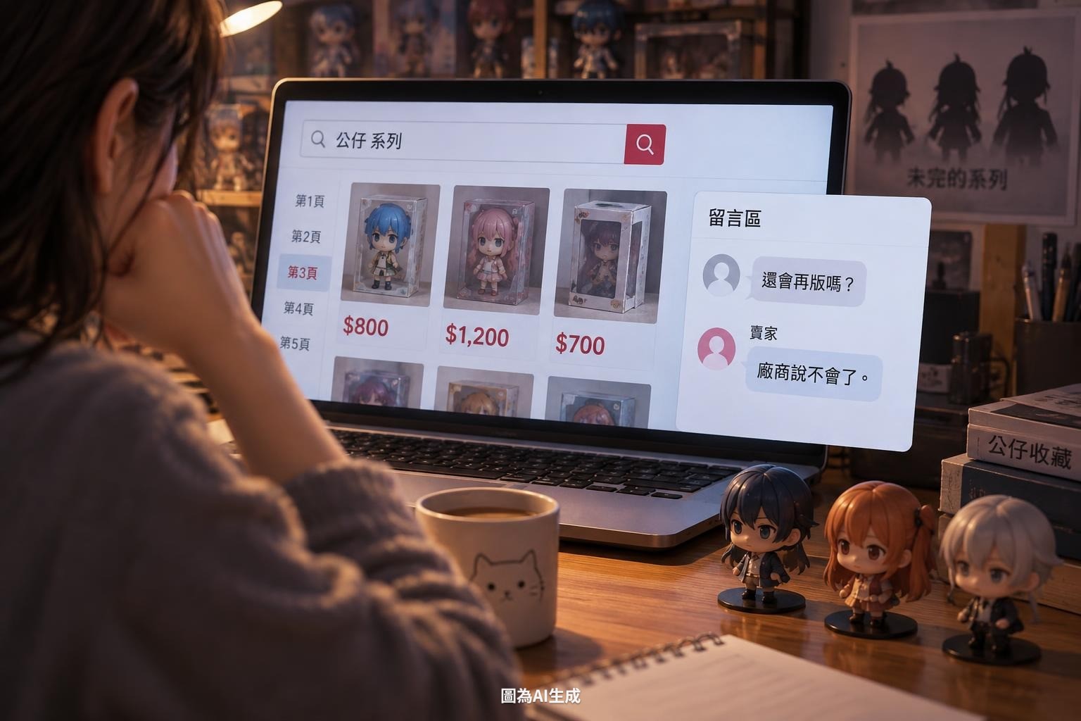 那天在網拍看見的價格