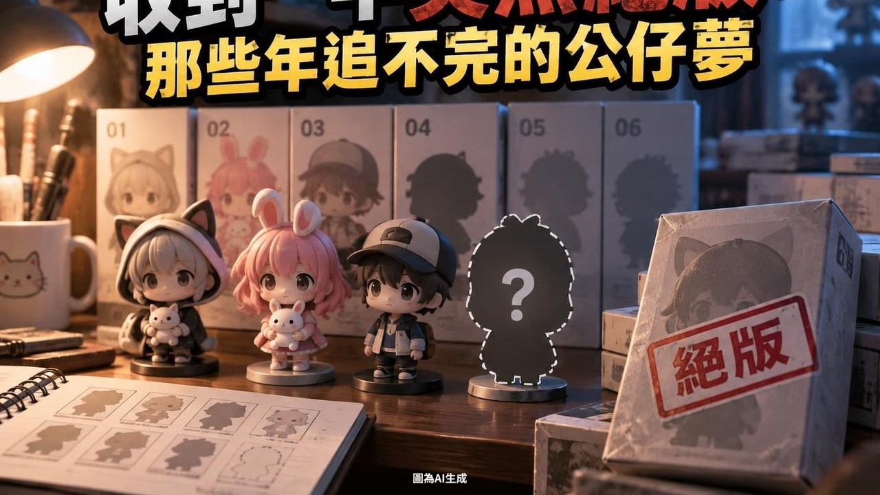 收到一半突然絕版:那些年追不完的公仔夢