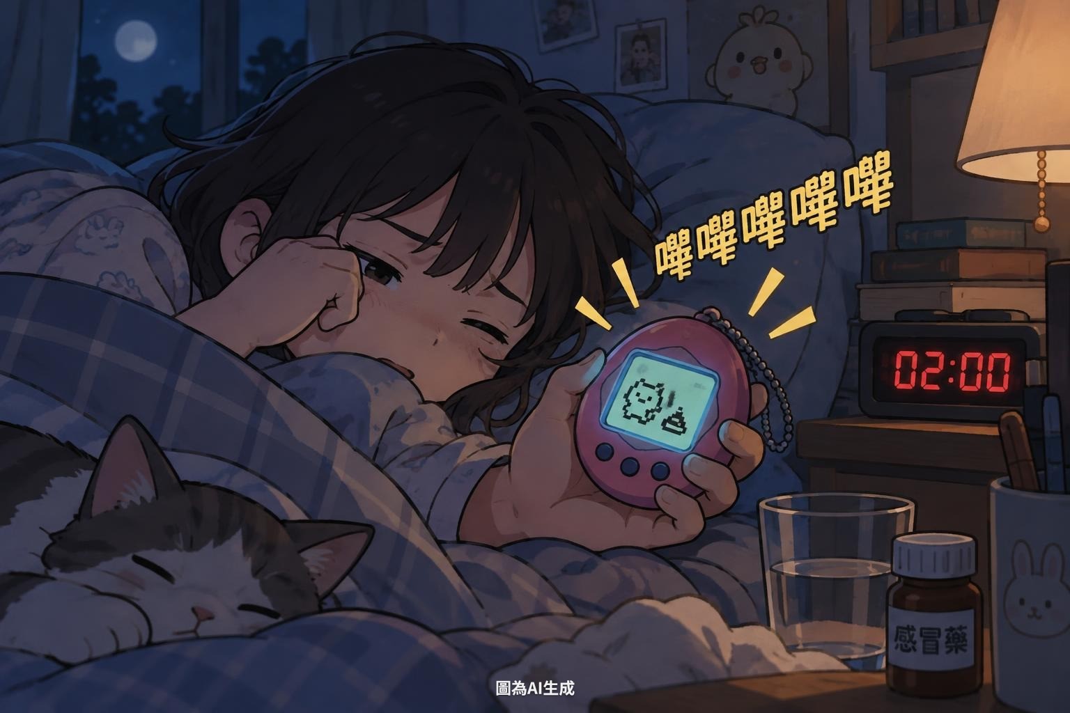 半夜的嗶嗶聲攻擊