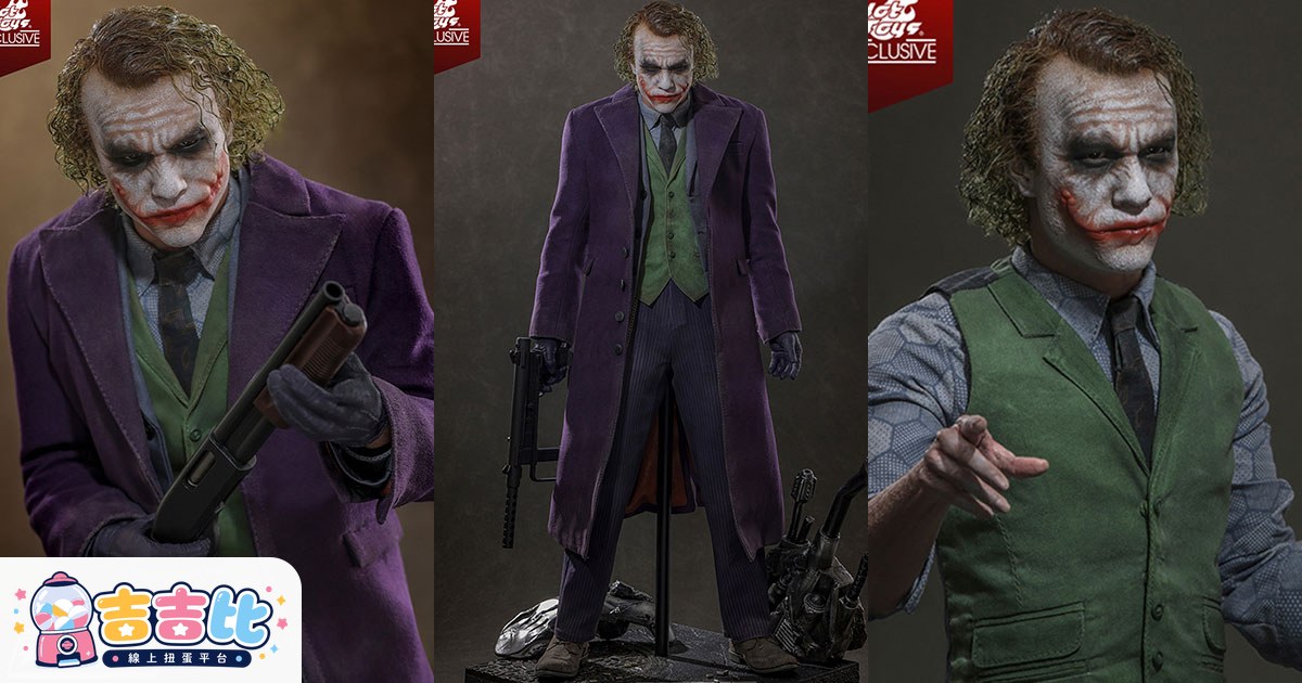 Hot Toys《黑暗騎士》小丑1/4可動模型2.0版預售中