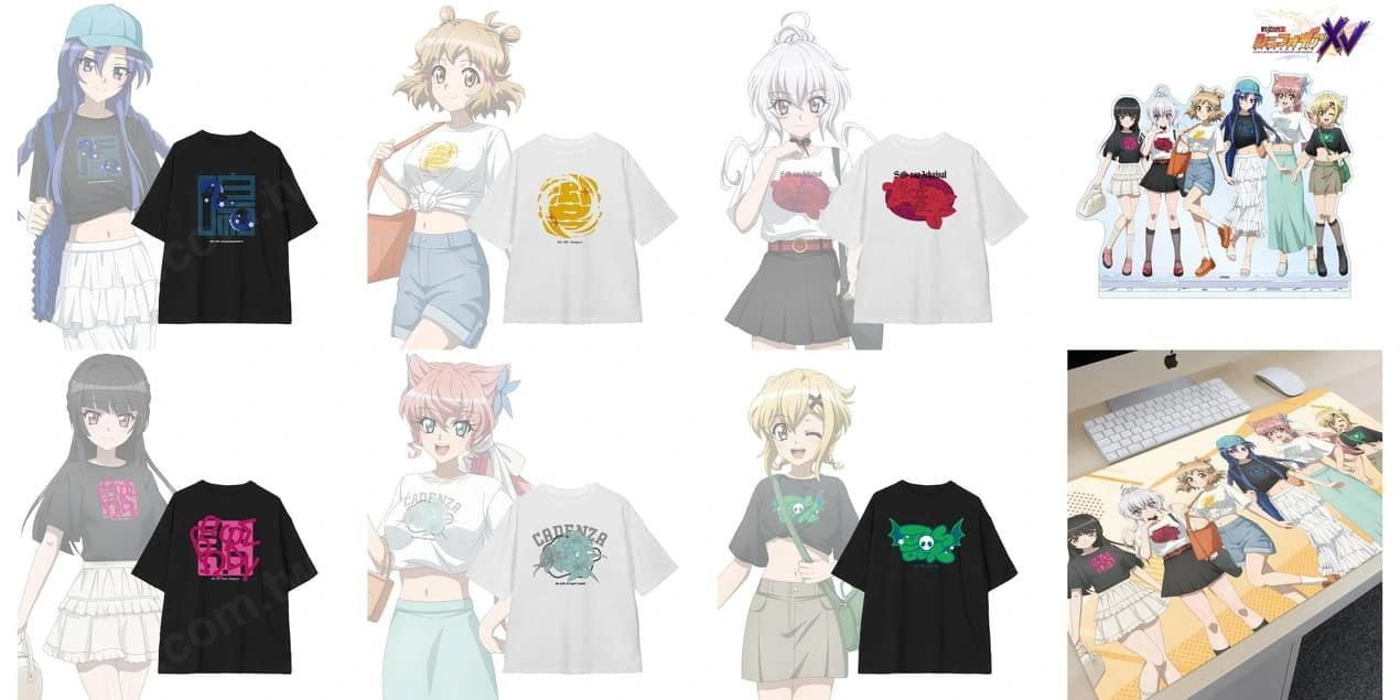 戰姫絕唱交響詩篇XV私服描圖商品一般發售