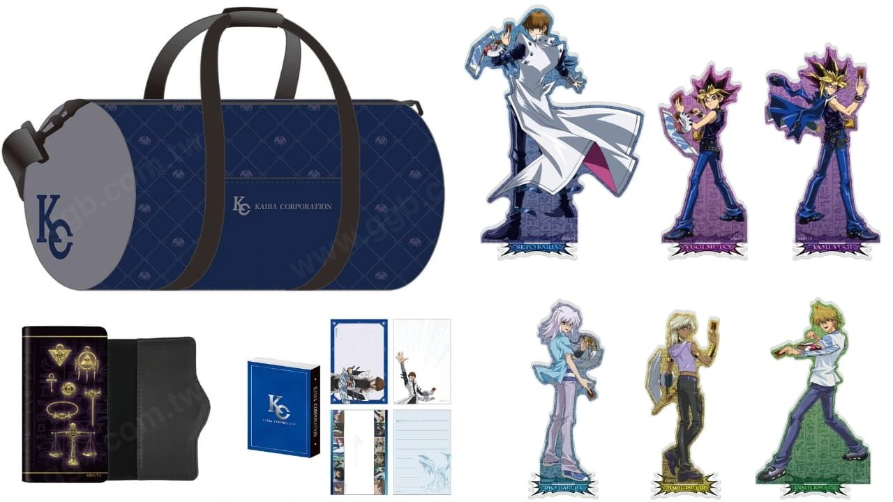 遊戲王海馬公司聯名商品12月上市，波士頓包、備忘錄等5款預購中