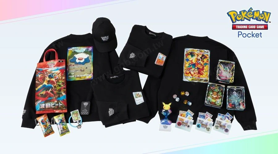 寶可夢卡牌Pocket周邊9月登場!卡包沙漏LED燈、立體紙雕、大學T一次看