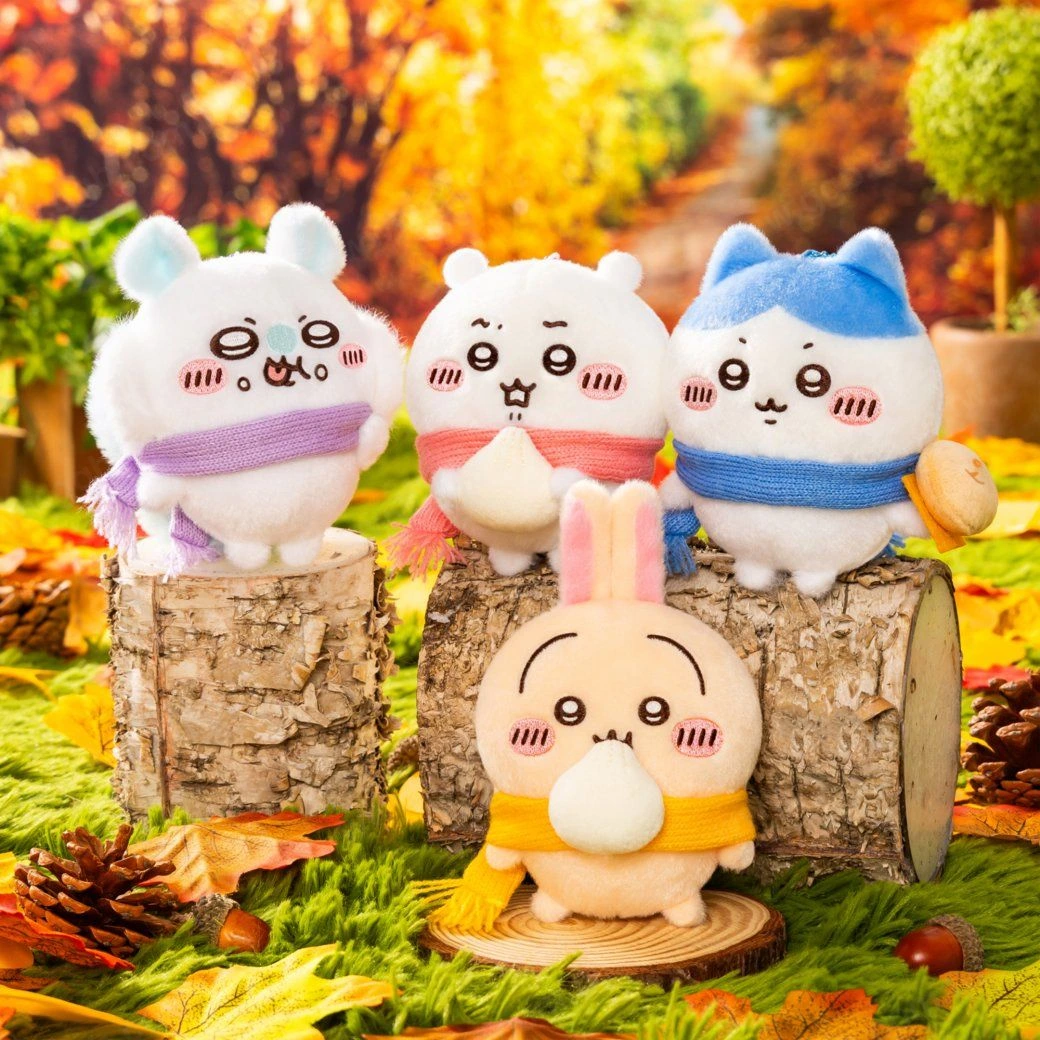吉伊卡哇秋冬新作!肉包主題吉祥物玩偶全4款登場