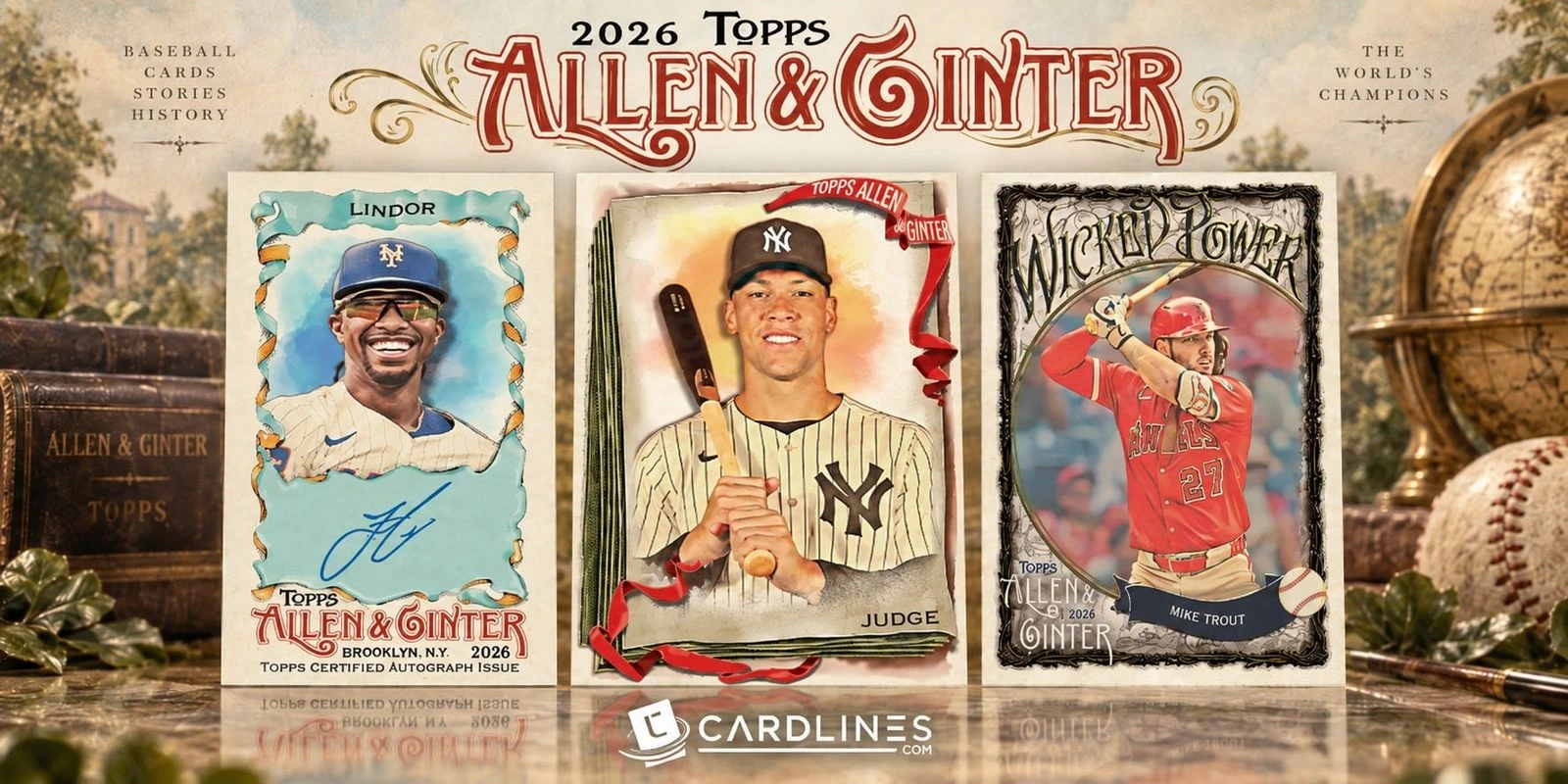 2026 Topps Allen & Ginter 卡牌回歸 懷舊怪奇風格新登場