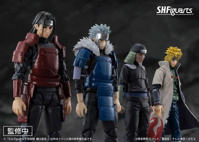 火影忍者S.H.Figuarts歷代火影穢土轉生四大集結