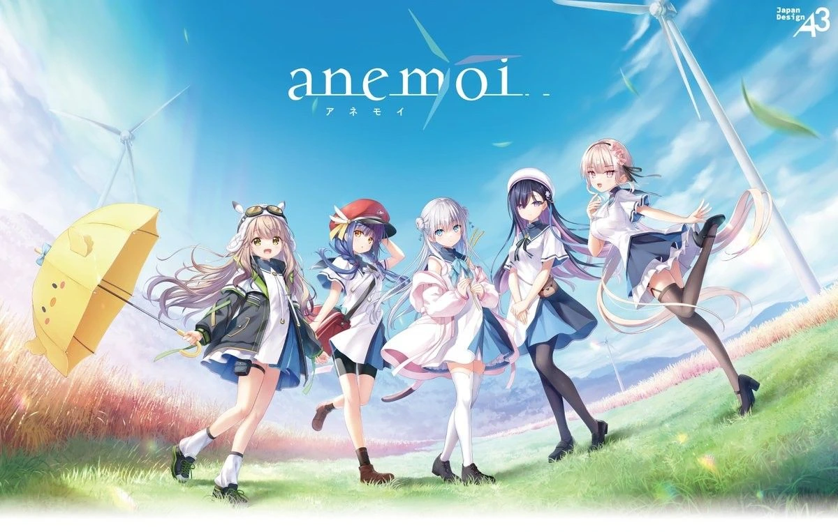 Key《anemoi》公式插圖周邊商品12月發售