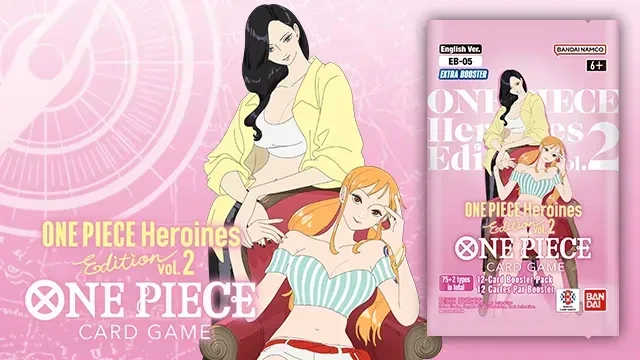 海賊王卡牌EB-05女英雄篇Vol.2十月發售，羅賓領航卡首登場