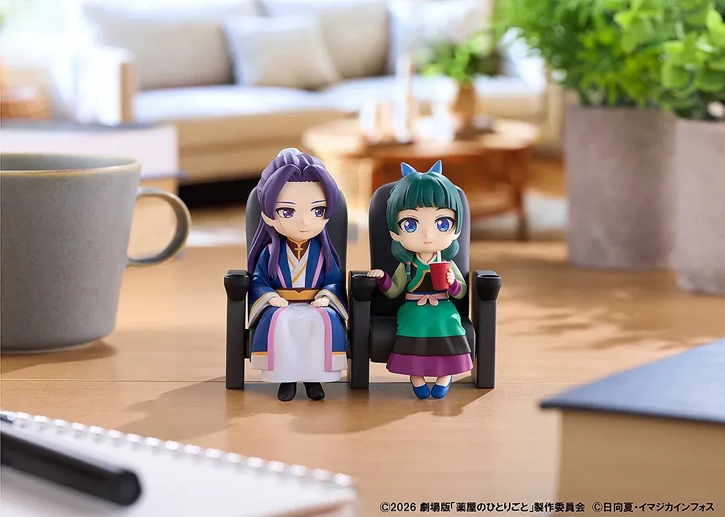 《藥師少女的獨語》貓貓、壬氏電影院座椅Q版模型發售