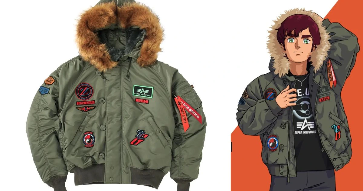 ALPHA INDUSTRIES × STRICT-G《機動戰士鋼彈 ZZ》N-2B飛行外套開訂