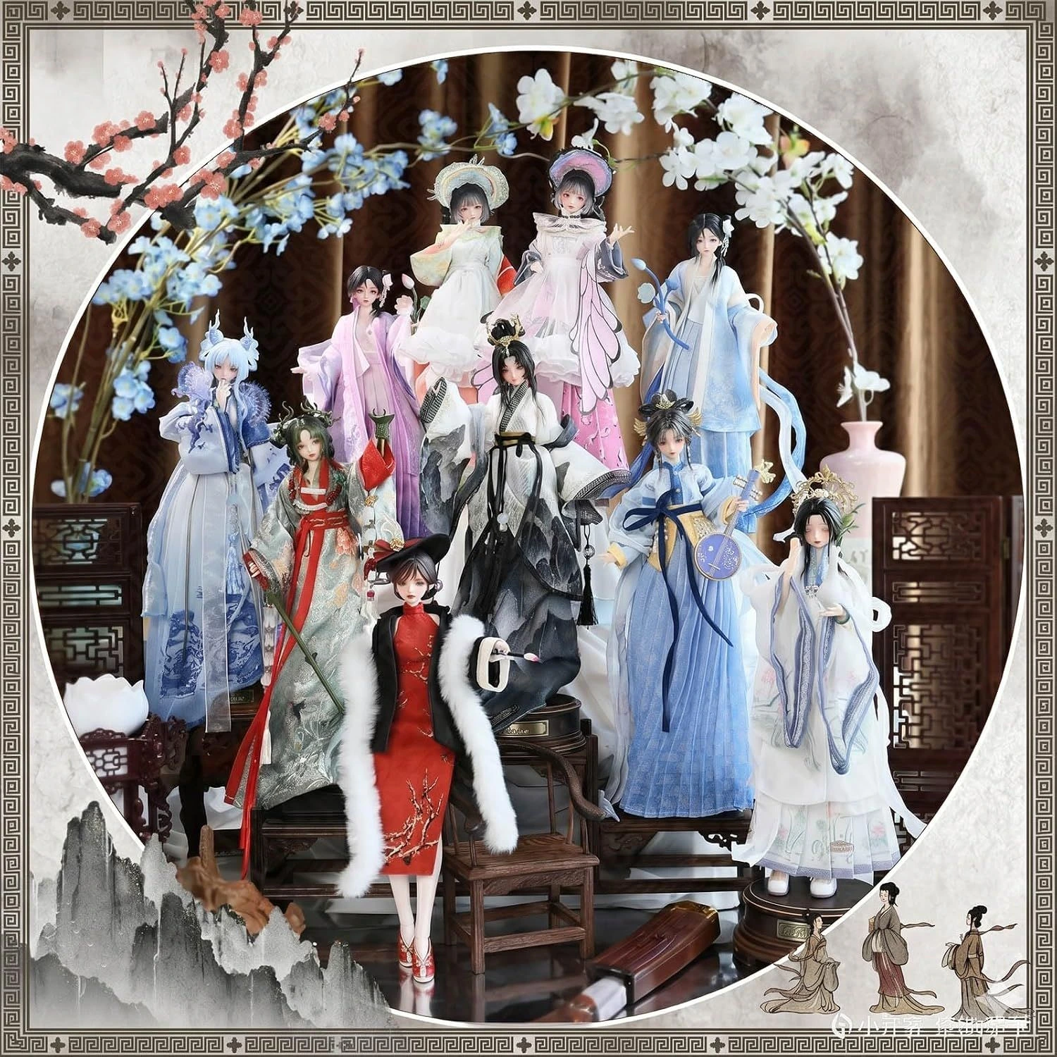MiraLab《風月千年》BJD娃娃Amazon特價開賣