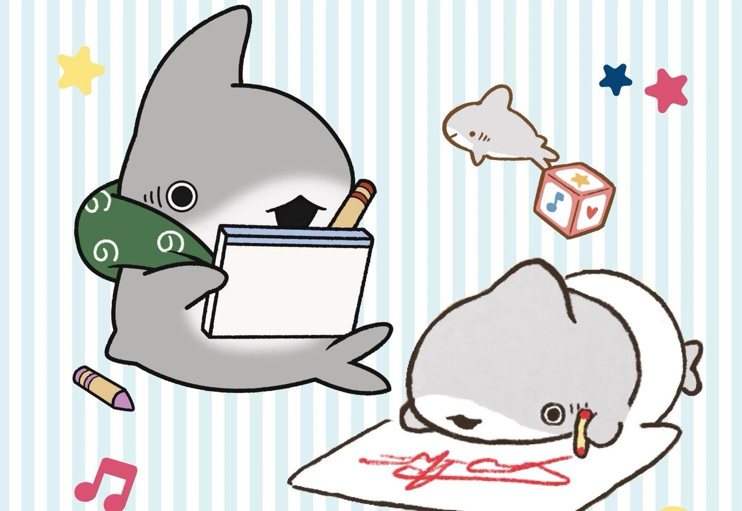 《小小鯊魚》× 《寶寶小鯊魚》快閃店 11月東京駅登場