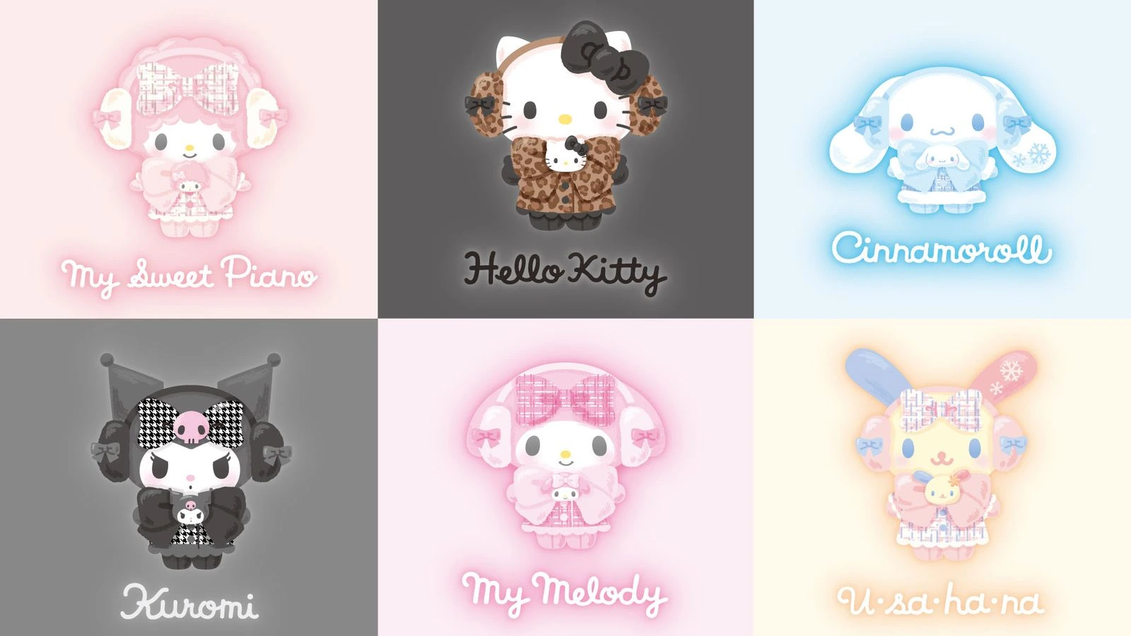 三麗鷗冬季新品11/6登場！Hello Kitty等6角色穿搭系列周邊